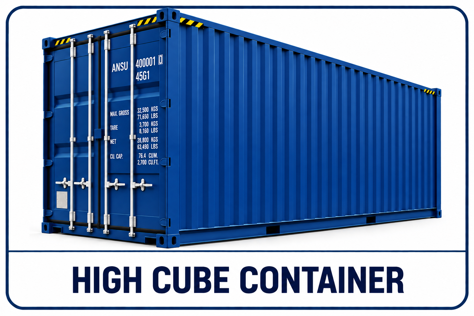 40ft High Cube Container